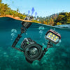 The ScubaDiving Gear Store 80Mm 5 Seafrogs 80Mm 5 Inch 247G Carbon Fiber Float Buoyancy Aquatic Arm for Camera Floating Arm Diving Camera Underwater Diving Tray