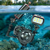 The ScubaDiving Gear Store 8010 Seafrogs Customizable 10'' 900 G Carbon Fiber Float Buoyancy Aquatic Arm Dual Ball Floating Arm Dive Camera Underwater Tray 2022