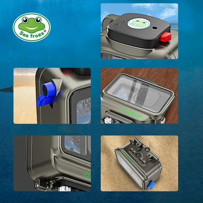 The ScubaDiving Gear Store Seafrogs GoPro Underwater Photography Housing - 200m rated