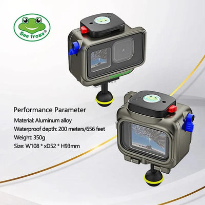 The ScubaDiving Gear Store Seafrogs GoPro Underwater Photography Housing - 200m rated