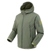 The ScubaDiving Gear Store Army Green / 4Xl(95-105Kg) Soft Shell Jacket - Windbreaker / Fleece Lined