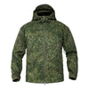 The ScubaDiving Gear Store Russian Camo / 4Xl(95-105Kg) Soft Shell Jacket - Windbreaker / Fleece Lined