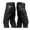 The ScubaDiving Gear Store Black Cp B / Xxl Wear Resistant Work Pant Man Multi-Pocket Straight Cargo Trousers Outdoor Jogging Tactical Pants Spring Autumn Casual Trousers