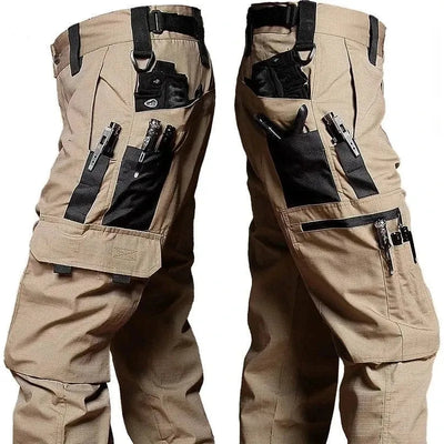 The ScubaDiving Gear Store Wear Resistant Work Pant Man Multi-Pocket Straight Cargo Trousers Outdoor Jogging Tactical Pants Spring Autumn Casual Trousers