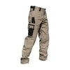 The ScubaDiving Gear Store Khaki A / S Wear Resistant Work Pant Man Multi-Pocket Straight Cargo Trousers Outdoor Jogging Tactical Pants Spring Autumn Casual Trousers