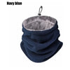 The ScubaDiving Gear Store Navy Blue Winter Warm Ski Mask Men Bandana Fleece Neck Warmer Gaiter Windproof Scarf Camping Hiking Balaclava Fishing Cycling Face Mask