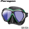TUSA Black / Energy Green TUSA M2001S Paragon Mask