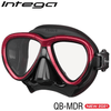 TUSA Black / Metallic Dark Red TUSA M2004 Intega Mask