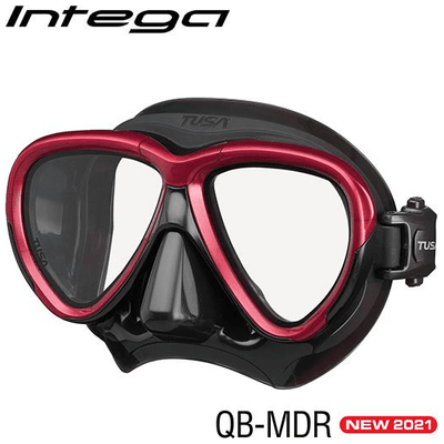 TUSA Black / Metallic Dark Red TUSA M2004 Intega Mask