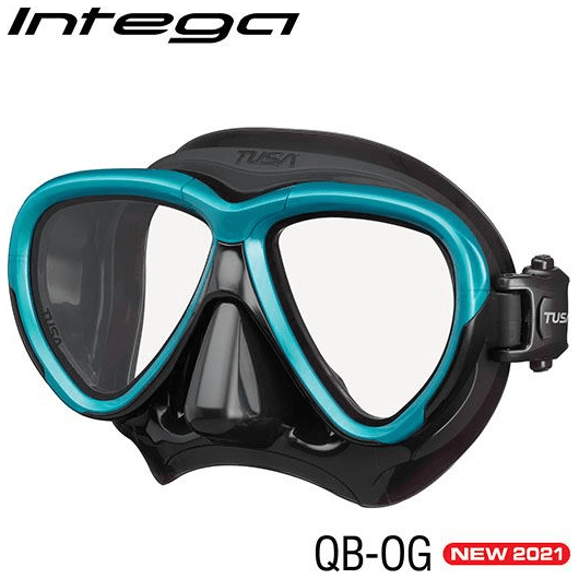 TUSA Black / Ocean Green TUSA M2004 Intega Mask