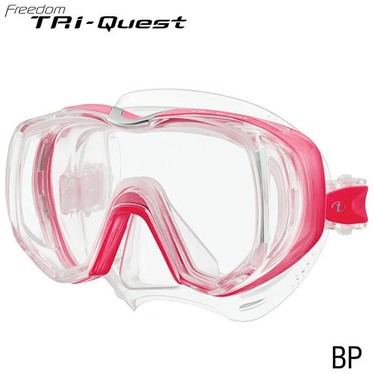 TUSA Bougainvillea Pink TUSA M3001 Freedom Tri-Quest Mask