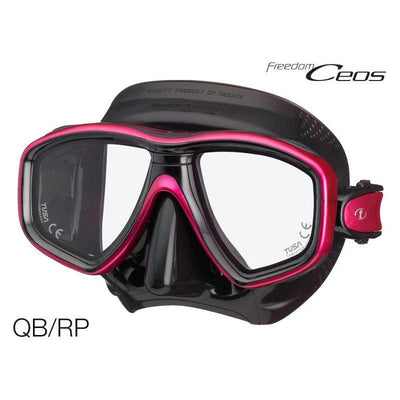TUSA Dual Lens Mask Rose Pink / Black Tusa Ceos Mask