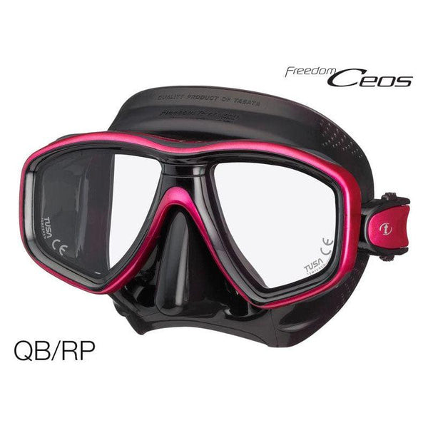 TUSA Dual Lens Mask Rose Pink / Black Tusa Ceos Mask