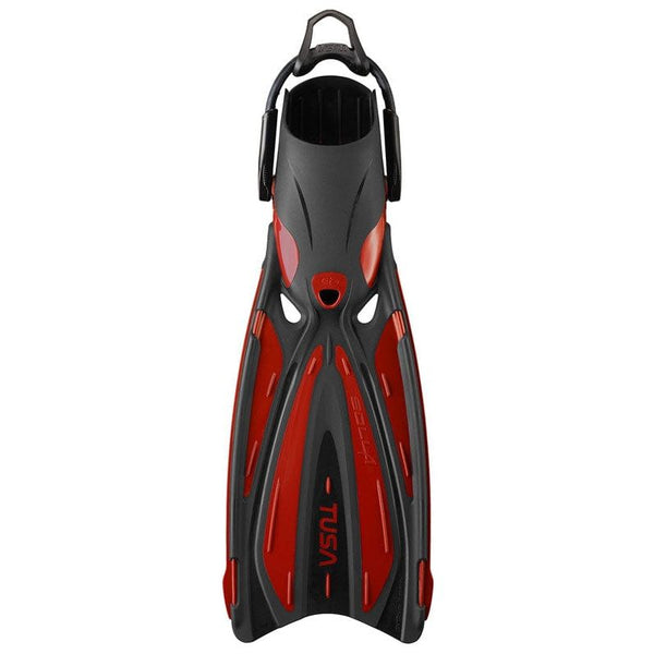 TUSA Small / Metallic Red TUSA SF0114 SOLLA Fins with Bungee Strap