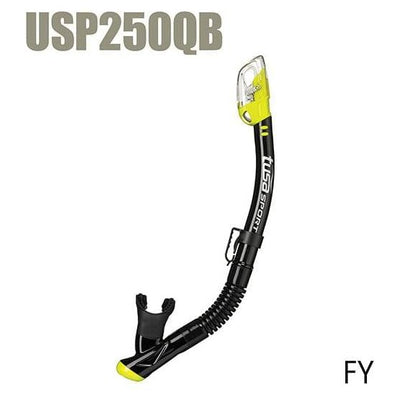 TUSA Flash Yellow TUSA Sport USP-250 Dry Top Snorkel
