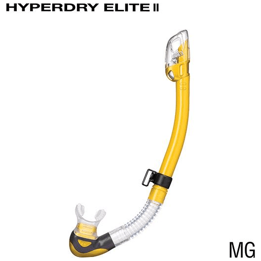 TUSA SP0101 HYPERDRY ELITE II Snorkel - The ScubaDiving Gear Store