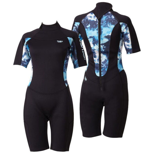 TUSA SPORT UA5306 2mm Shorty Wetsuit Ladies - The ScubaDiving Gear Store