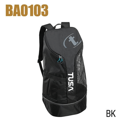 TUSA Black TUSA BA0103 Mesh Backpack