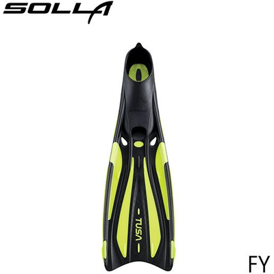 TUSA Flash Yellow / Large TUSA FF23 SOLLA Full Foot Fins