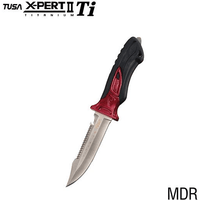 TUSA Metallic Red TUSA FK940 X-Pert II Knife Titanium