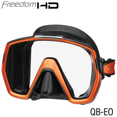 TUSA Black / Energy Orange TUSA M1001 Freedom HD Mask