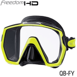 TUSA Black / Flash Yellow TUSA M1001 Freedom HD Mask