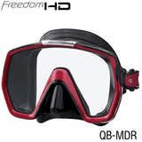 TUSA Black / Metallic Dark Red TUSA M1001 Freedom HD Mask
