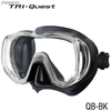 TUSA Black / Black TUSA M3001 Freedom Tri-Quest Mask