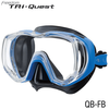 TUSA Black / Fishtail Blue TUSA M3001 Freedom Tri-Quest Mask