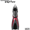 TUSA Large / Metallic Red TUSA SF0104 HyFlex SWITCH  Fins