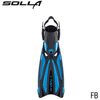 TUSA Large / Fishtail Blue TUSA SF22 SOLLA Strap Fins