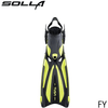 TUSA Large / Flash Yellow TUSA SF22 SOLLA Strap Fins