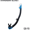 TUSA Black / Fishtail Blue TUSA SP0101 HYPERDRY ELITE II Snorkel