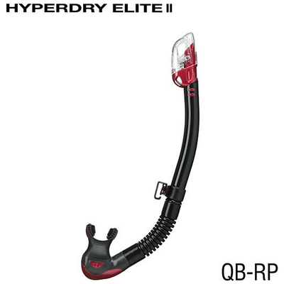 TUSA Black / Rose Pink TUSA SP0101 HYPERDRY ELITE II Snorkel