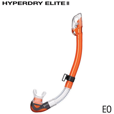 TUSA Energy Orange TUSA SP0101 HYPERDRY ELITE II Snorkel