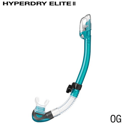 TUSA Ocean Green TUSA SP0101 HYPERDRY ELITE II Snorkel