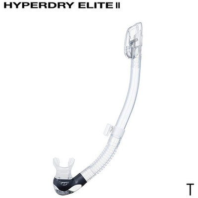 TUSA Transparent TUSA SP0101 HYPERDRY ELITE II Snorkel