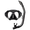 TUSA Black / Black TUSA SPORT UC0106 X-Plore Mask and Snorkel Set ADULT