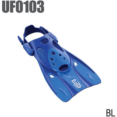TUSA Large / Blue TUSA SPORT UF0103 Compact Snorkeling Fins