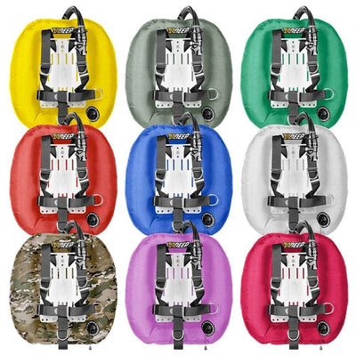 xDeep - HYDROS DIR Twinset System (COLOUR) - The ScubaDiving Gear Store