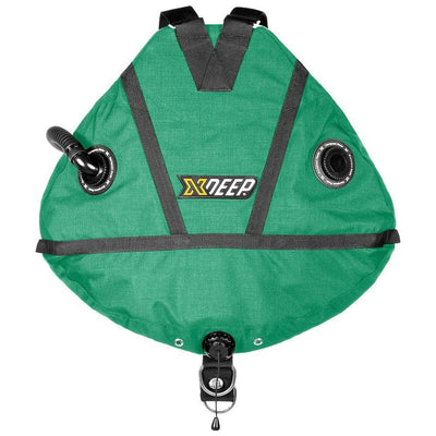 xDeep Sidemount System M - 4 x 1.5kg / Green xDeep -Stealth 2.0 REC Sidemount System (COLOUR)