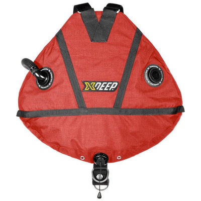 xDeep Sidemount System M - 4 x 1.5kg / Red xDeep -Stealth 2.0 REC Sidemount System (COLOUR)