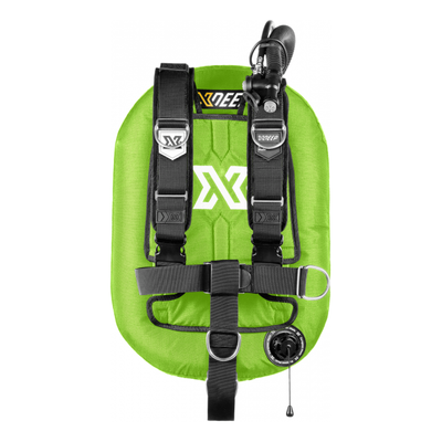 xDeep Single Wing Systems Ali / 28 / Lime xDeep -ZEOS Single Wing System - Deluxe Harness (COLOUR)
