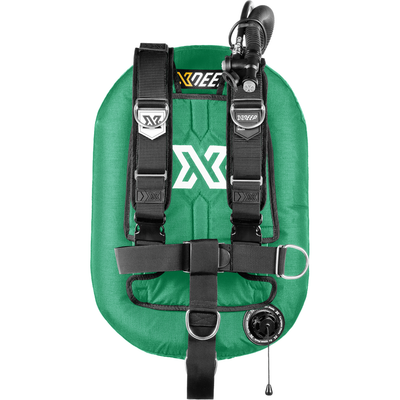 xDeep Single Wing Systems Ali / 28 / SEAGREEN xDeep -ZEOS Single Wing System - Deluxe Harness (COLOUR)