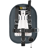 xDeep Single Wing Systems Ali / 28 / Gray xDeep -  ZEOS Single Wing System - Standard Harness (COLOUR)
