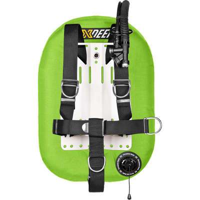 xDeep Single Wing Systems Ali / 28 / Lime xDeep -ZEOS Single Wing System - Standard Harness (COLOUR)