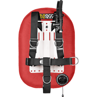 xDeep Single Wing Systems Ali / 28 / Red xDeep -ZEOS Single Wing System - Standard Harness (COLOUR)