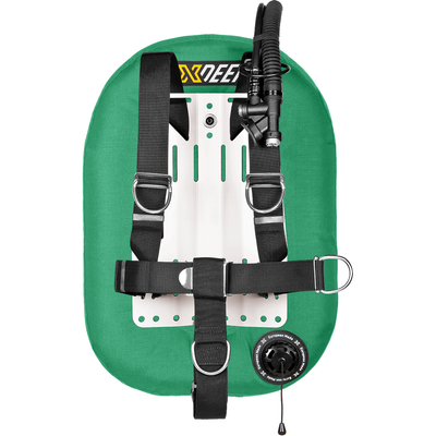 xDeep Single Wing Systems Ali / 28 / SeaGreen xDeep -ZEOS Single Wing System - Standard Harness (COLOUR)