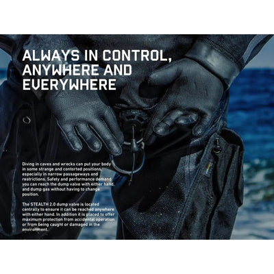 xDeep - Stealth 2.0 TEC Sidemount System (COLOUR) - The ScubaDiving Gear Store