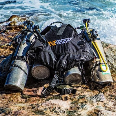 xDeep - Stealth 2.0 TEC Sidemount System (COLOUR) - The ScubaDiving Gear Store